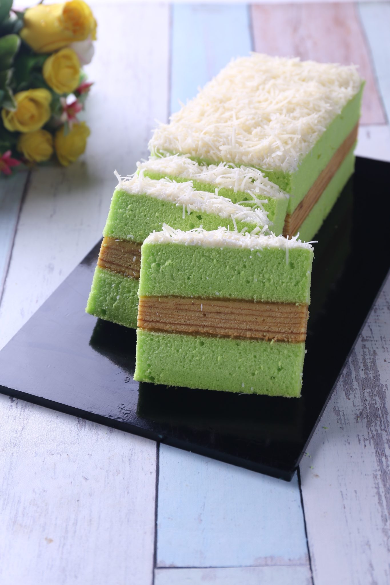 Pandan Cheese Pastry – Namaste Delights