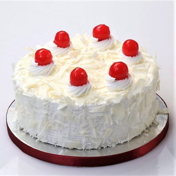 Delicious-white-forest-cake