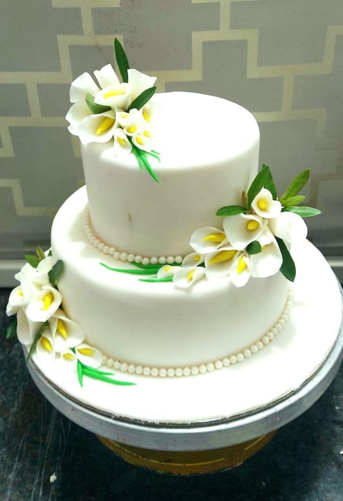 Wedding cake for Arjun Nair